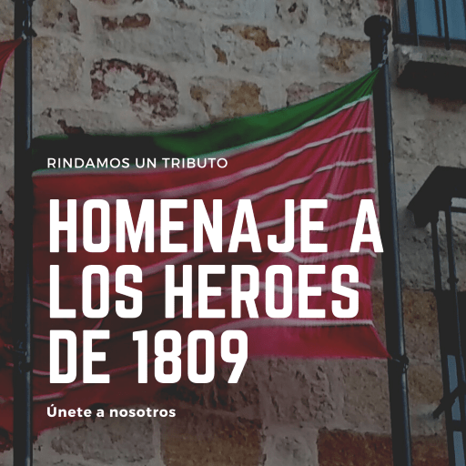 Homenaje a los héroes de 1809-P